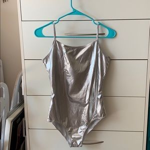 Metallic onesie